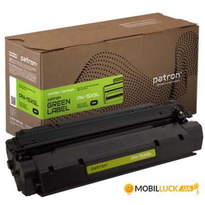   HP 15X (C7115X) Green Label Patron (PN-15XGL)