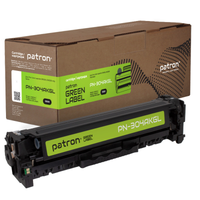   HP 304A (CC530A) Green Label  Patron (PN-304AKGL)