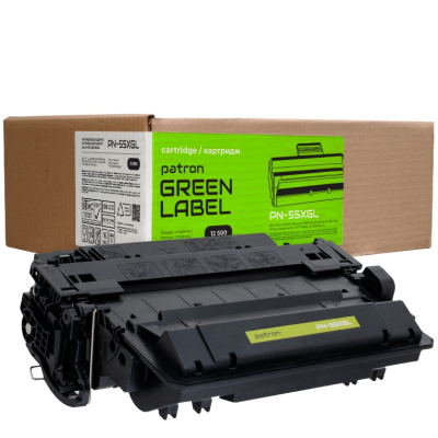   HP 55X (CE255X) Green Label Patron (PN-55XGL)