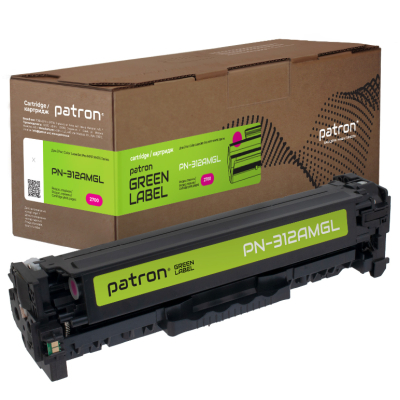   HP 312A (CF383A) Green Label,  Patron (PN-312AMGL)