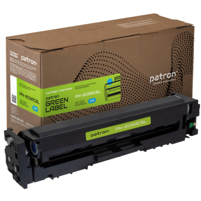   HP 203A (CF541A)  Green Label Patron (PN-203ACGL)