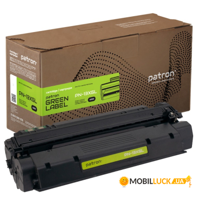   HP 13X (Q2613X) Green Label Patron (PN-13XGL)