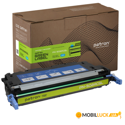   HP 502A (Q6471A) Green Label  Patron (PN-502ACGL)