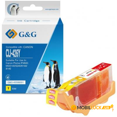   G&G Canon CLI-426 Yellow (G&G-4559B001) 