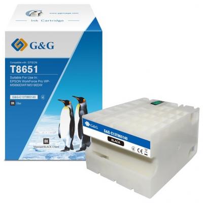   G&G  Epson WF-M5190/WF-M5690 Black 10K (G&G-C13T865140)