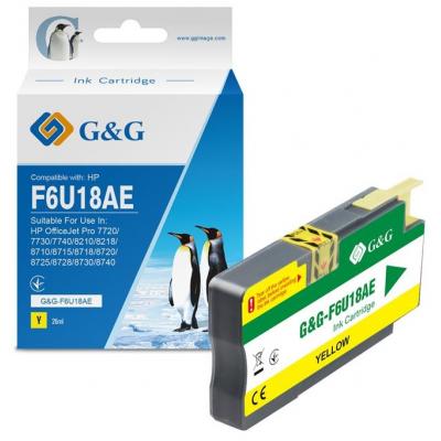   G&G  HP No.953XL Yellow 1.6K (G&G-F6U18AE) 