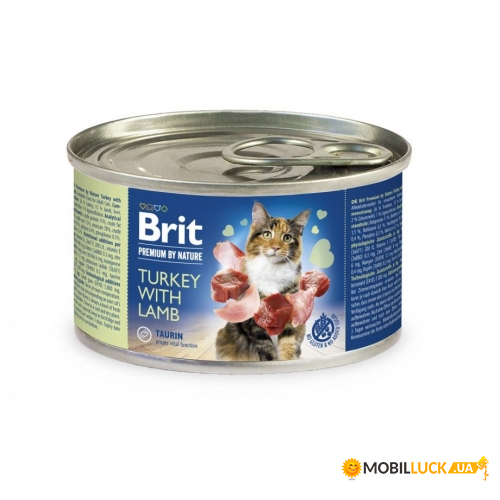     Brit Premium Brit Premium by Nature Cat k 200g    (100617/5049)