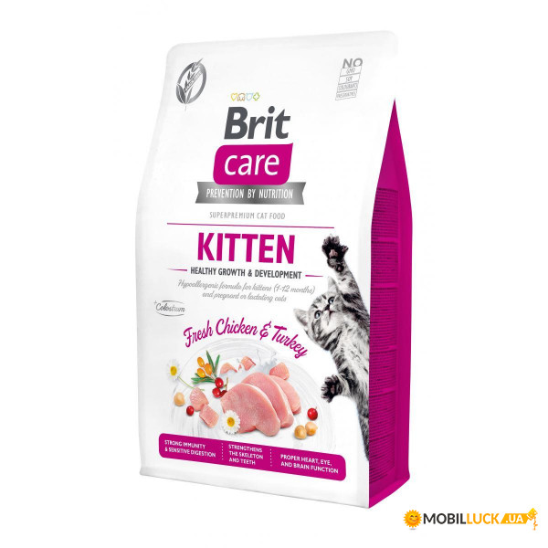     Brit Care Brit Care Cat GF Kitten HGrowth  Development, 2 (   ) (171278/0679)