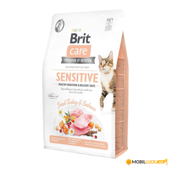     Brit Care Brit Care Cat GF Sensitive HDigestion  Delicate Taste, 2 (/ )  (171282/0709)