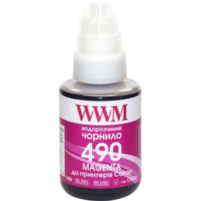  WWM Canon GI-490, 140 Magenta (C490M)