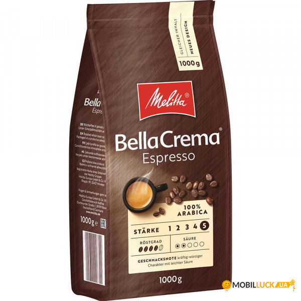  Melitta BELLA CREMA ESPRESSO 1kg