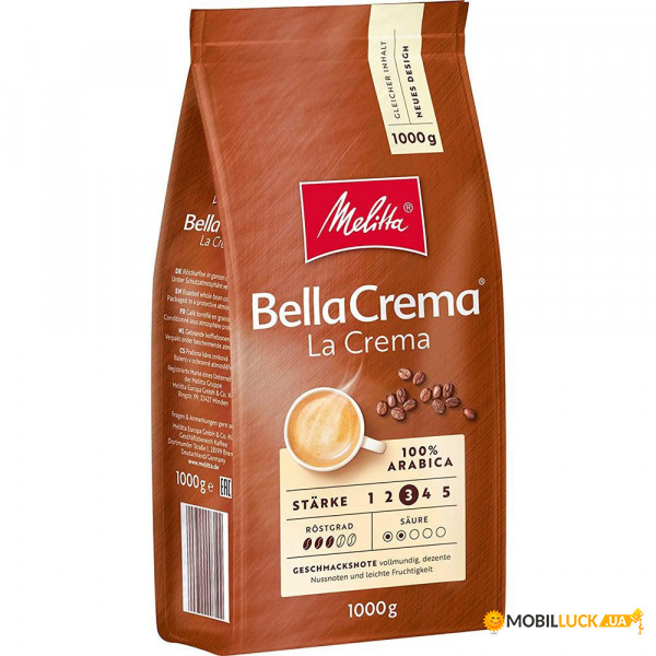  Melitta BELLA CREMA LA CREMA 1kg