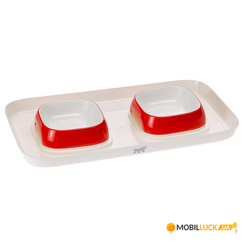 Ferplast Glam Tray Extra Small Red        , , 40x23x4,5  122302