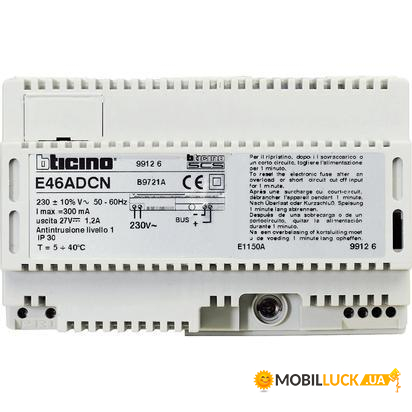       Bticino 8 (E46ADCN)