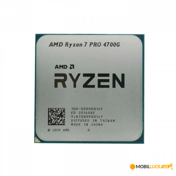  AMD Ryzen 7 4700G (8C/16T, 3.6-4.4GHz,8MB,65W,AM4) Tray (100-000000146)