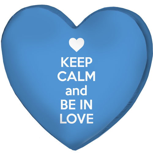   3D Keep calm and be in love 3DPS_15L053