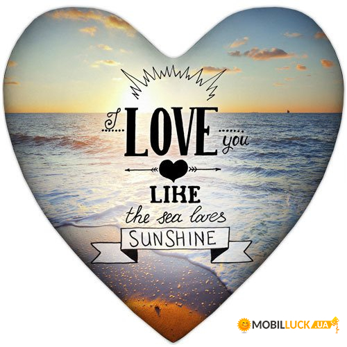   XXL I love you like the sea loves sunshine 6PS_WOL011