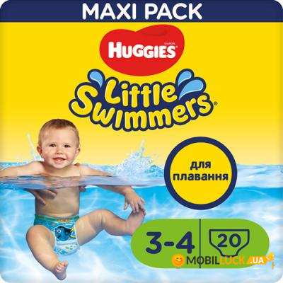  Huggies Little Swimmers 3-4 20  (5029053535852)