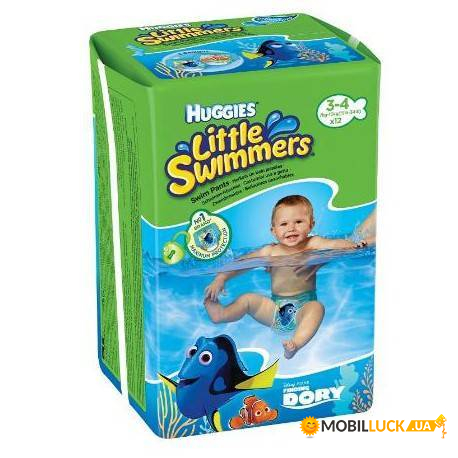    Huggies Little Swimmers 3-4 (7-15), 12  183399