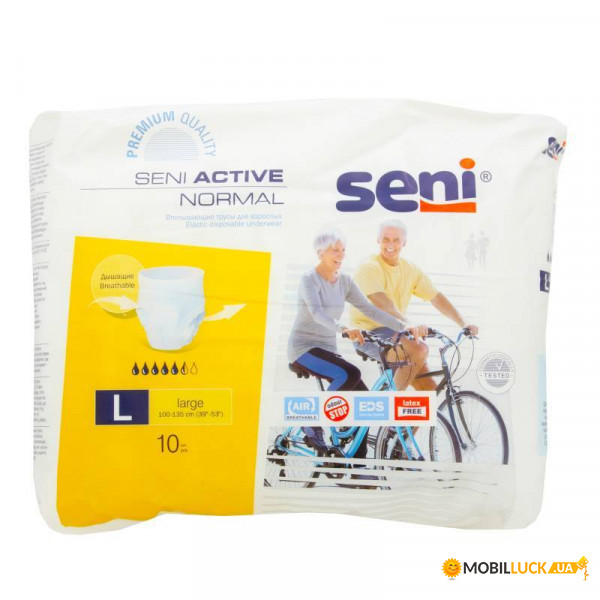 -   Seni Active Normal Large, 10  693053