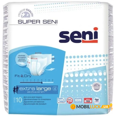    Seni Super Extra Large 10  (5900516691202)