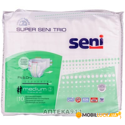    Seni Super Trio Medium M/2 10 