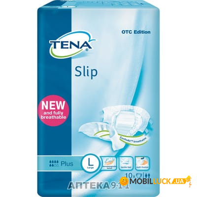    Tena Slip Plus Large 3 10 