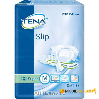    Tena Slip Super Medium 2 10 