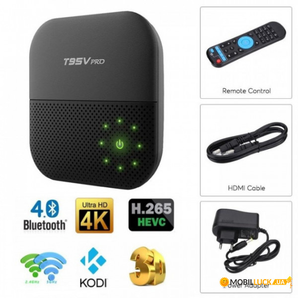 TV- Sunvell T95V Pro 2GB/16GB S912 (Android Smart TV Box) (SDVW3FFF)