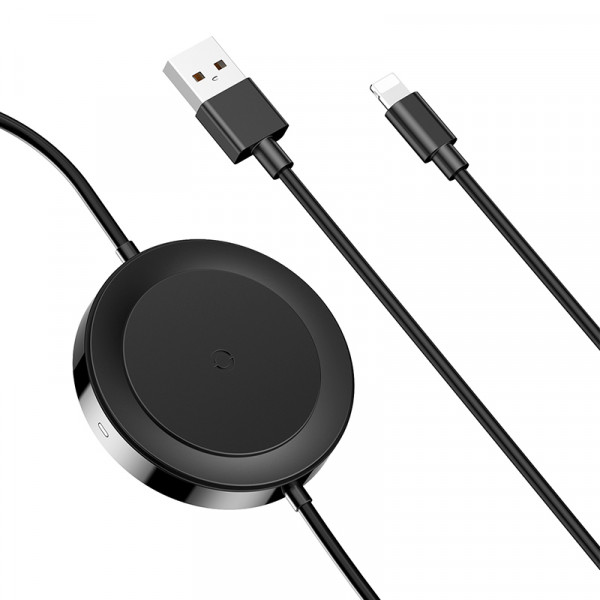    Baseus Wireless with Lightning cable Black