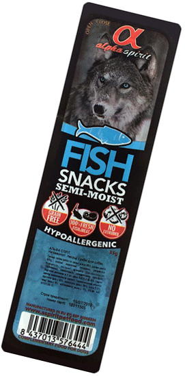    Alpha Spirit Snacks Fish 35  (as07316)