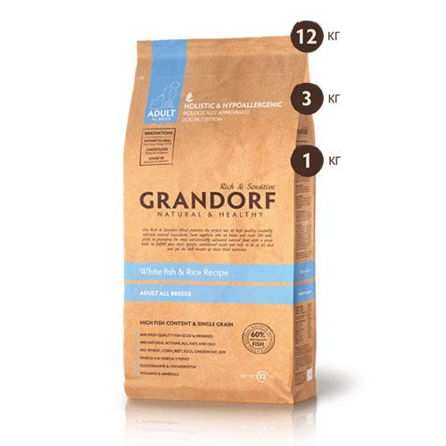   Grandorf White Fish & Rice All Breeds     , 3  111704