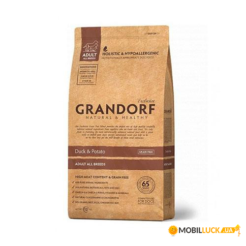   Grandorf Duck & Potato All Breeds   ,  3  od-7032