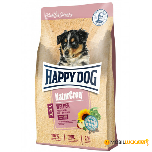   Happy Dog Welpen NaturCroq      4   6 , 15  111924