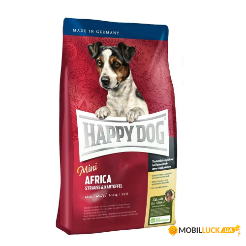   Happy Dog Supreme Mini Africa       1  10    ,     , 4  118052