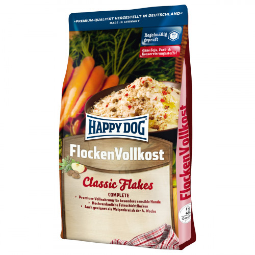   Happy Dog Supreme Sensible Flocken Vollkost    4    , 10  vb-2165