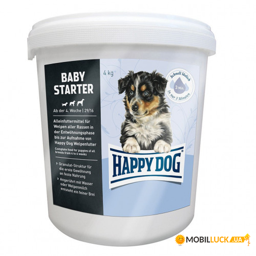   Happy Dog Baby Starter       4- , 4  vb-2459