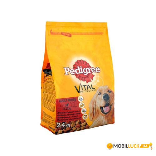   Pedigree Vital Protection Adult      1    10-25     , 2.4  119161