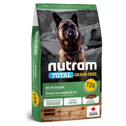   T26 Nutram Total Grain-Free Lamb & Lentils  ,    ,  , 20  119012