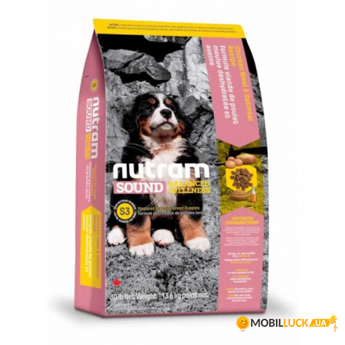   S3 Nutram Sound Balanced Wellness Puppy    ,    , 20  119038