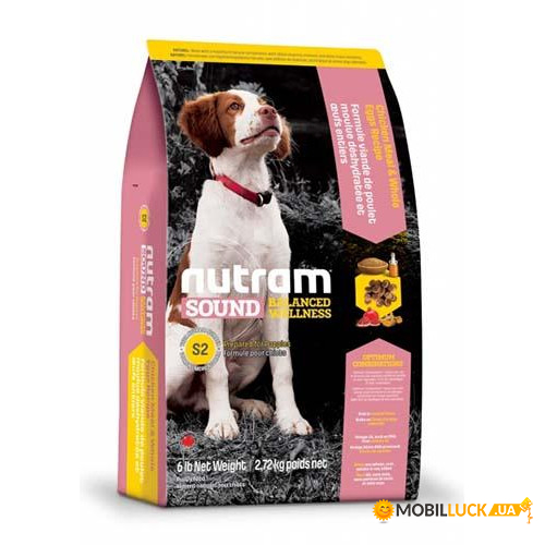   S2 Nutram Sound Balanced Wellness Natural Puppy Food  , 20  pt-s2_20kg