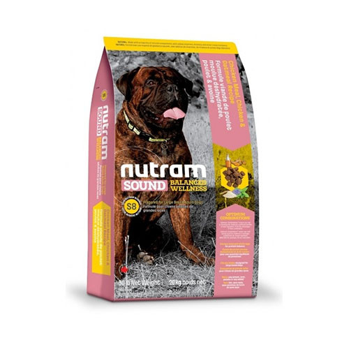   S8 Nutram Sound Balanced Wellness Large Breed Adult Dog     , 20  pt-s8_20kg