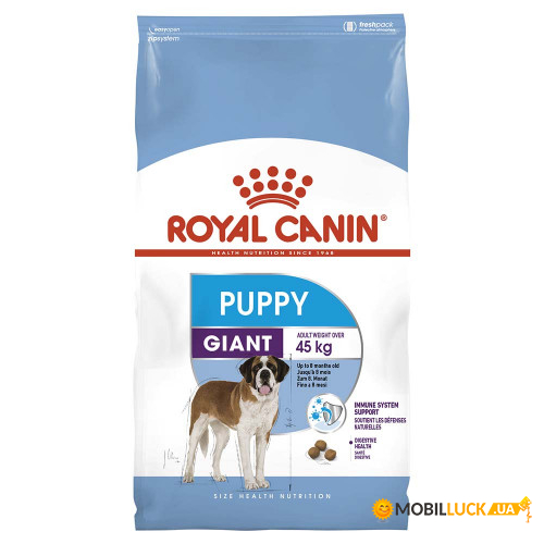   Royal Canin Giant Puppy      8 , 15  127955