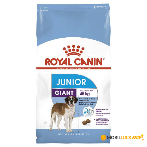   Royal Canin Giant Junior      8 , 15  127976