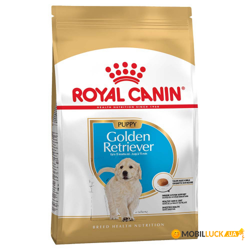   Royal Canin Golden Retriever Puppy      15 , 3  128041