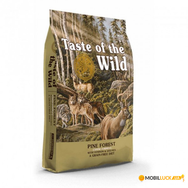   Taste of the Wild Pine Forest Canine Formula with venison & legumes      2  (0074198613311) (9058-HT18)