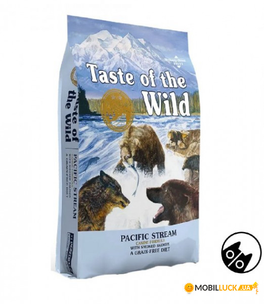   Taste of the Wild Pacific Stream Canine Formula      12.2  (0074198614240) (9749-HT60)