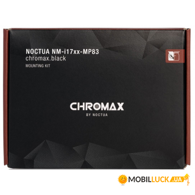   Noctua NM-i17xx-MP83 CHROMAX Black