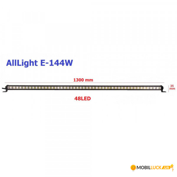   AllLight E-144W  46chip OSRAM 3535 spot 9-30V