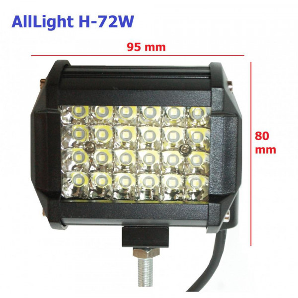   AllLight H-72W 24chip EPISTAR spot 9-30V